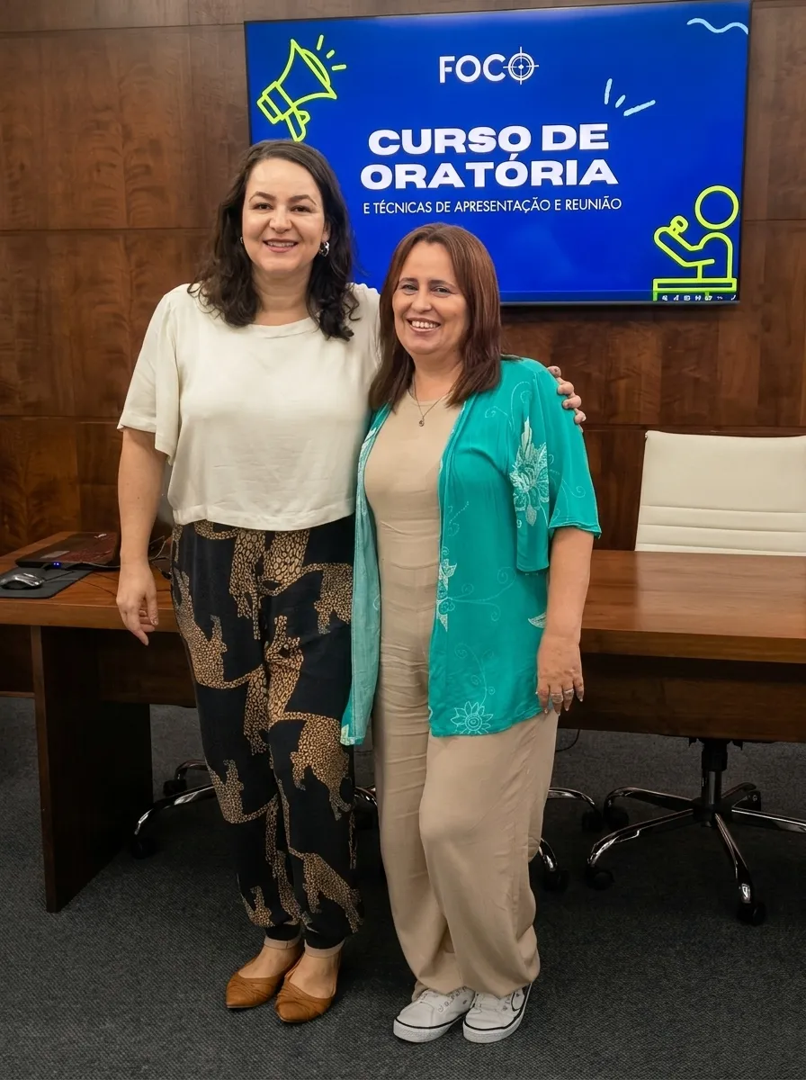 Alessandra Figueira e Clarisse Motta, mentoras do curso de Liderança